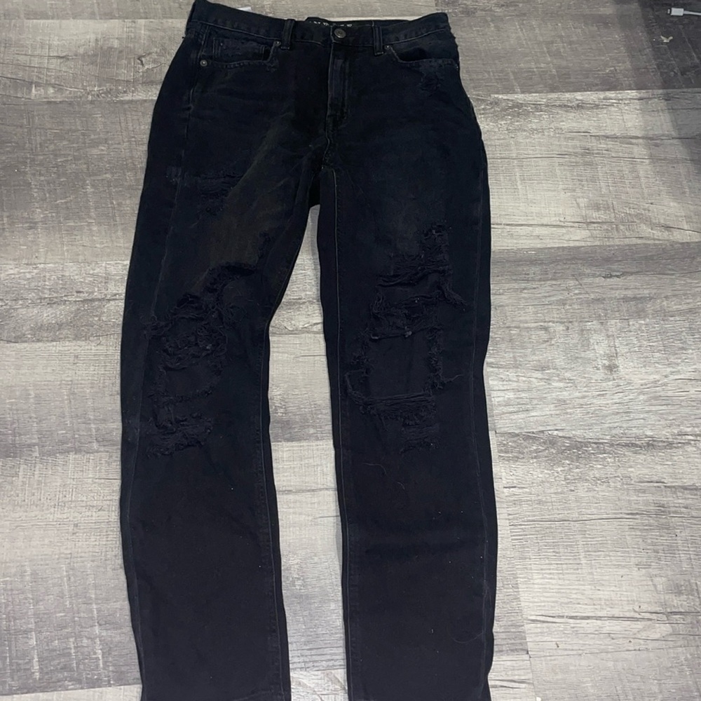 American eagle ripped jeans size 4